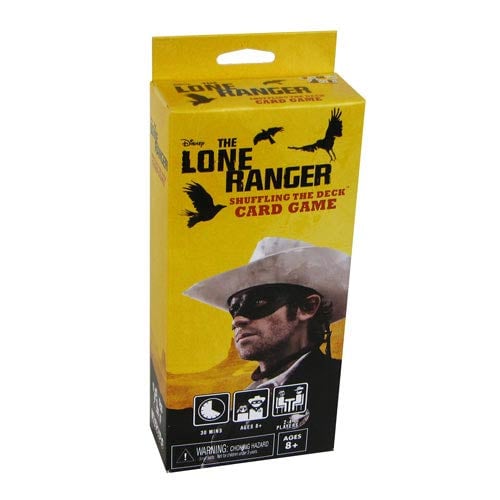 Lone Ranger Movie Shuffling the Deck Card Game